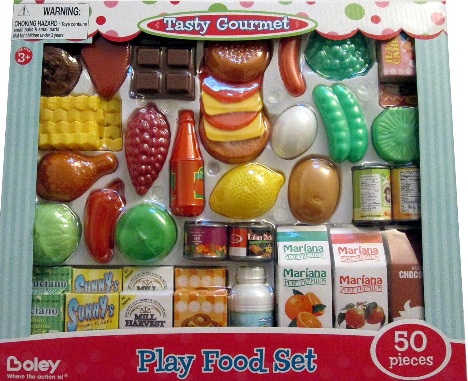 play day food market play set