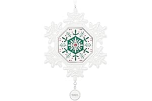 Hallmark Keepsake Christmas Ornament 2025, Snowflake 2025, Porcelain, Snowflake Gifts