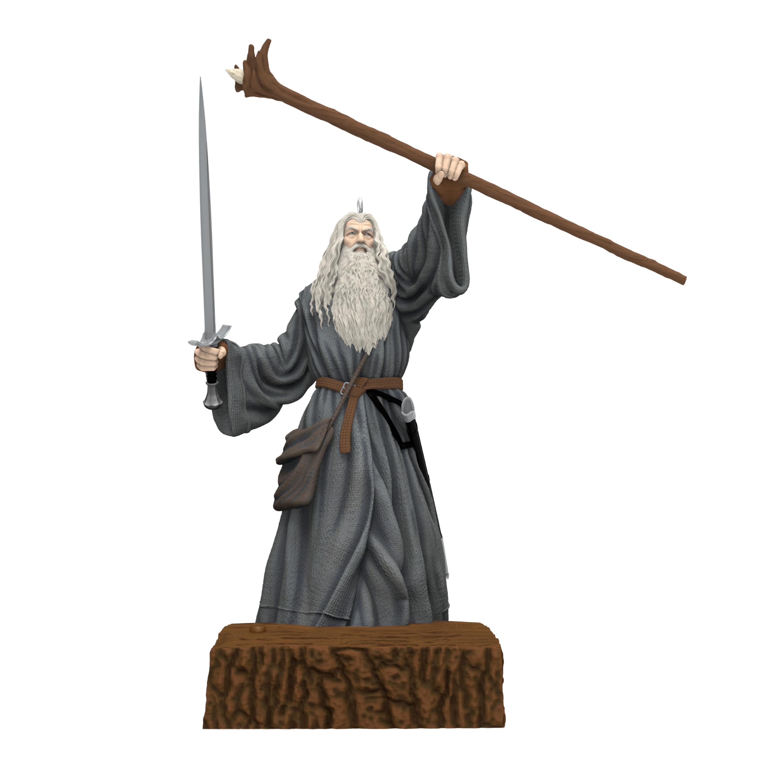 Hallmark Keepsake Christmas Ornament 2025, The Lord of The Rings Gandalf The Grey with Sound, Movie Gifts