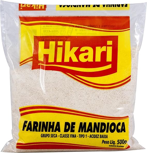 Amazon ファリンニャ デ マンジョッカ キャッサバ粉 500g ヒカリ Hikari タピオカ粉 通販