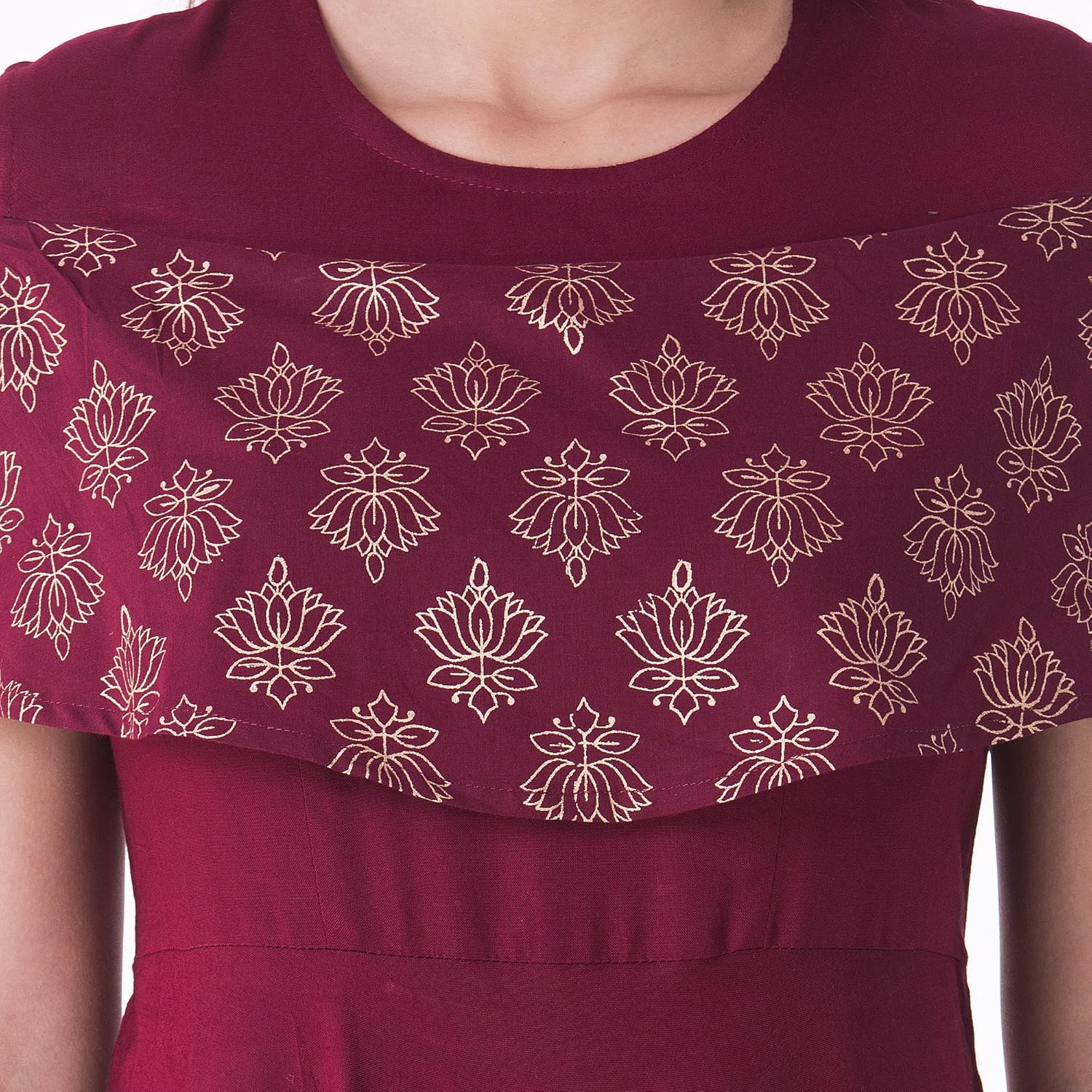 khushal women's rayon gown