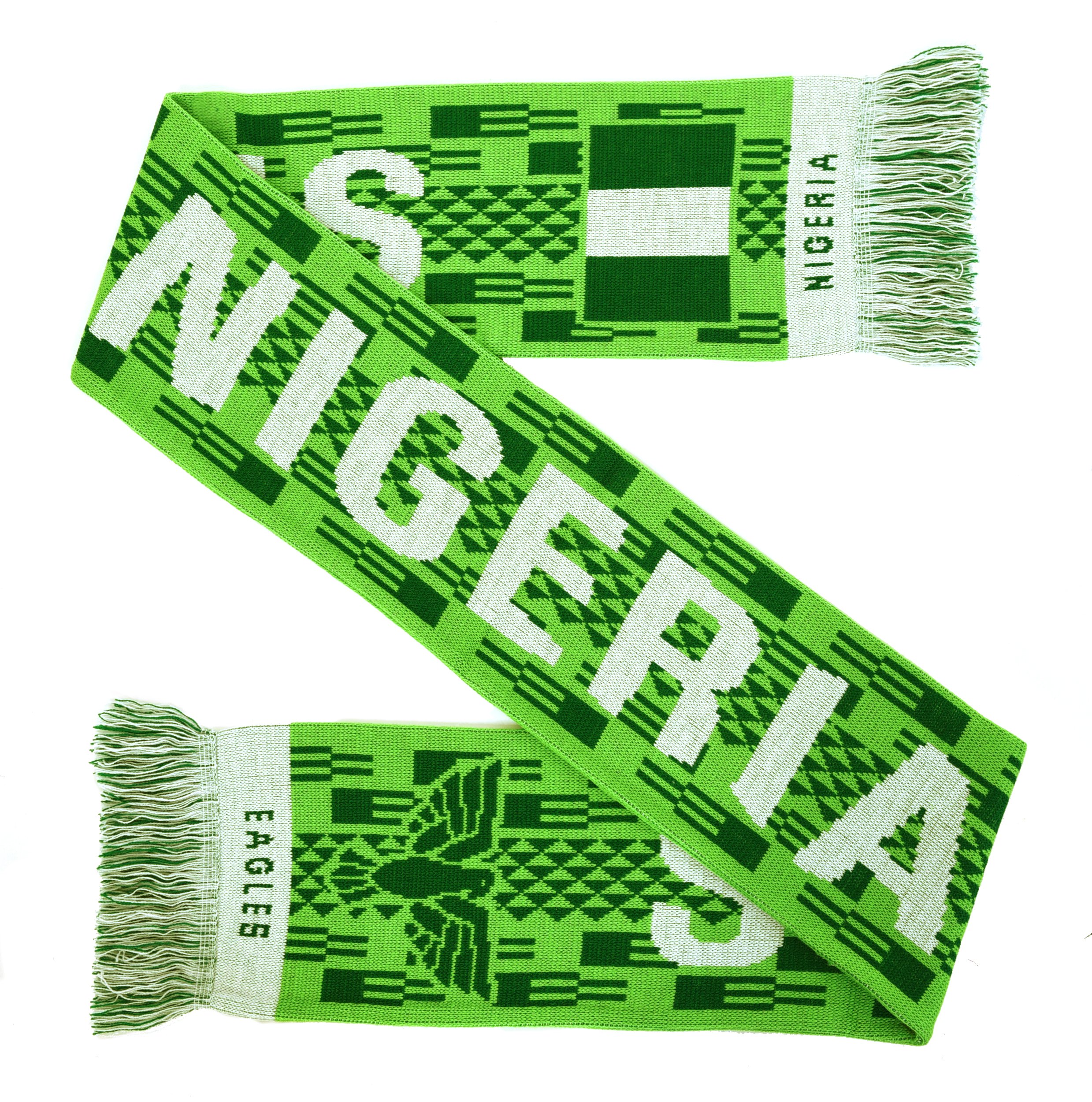 Nigeria Football Knit Scarf