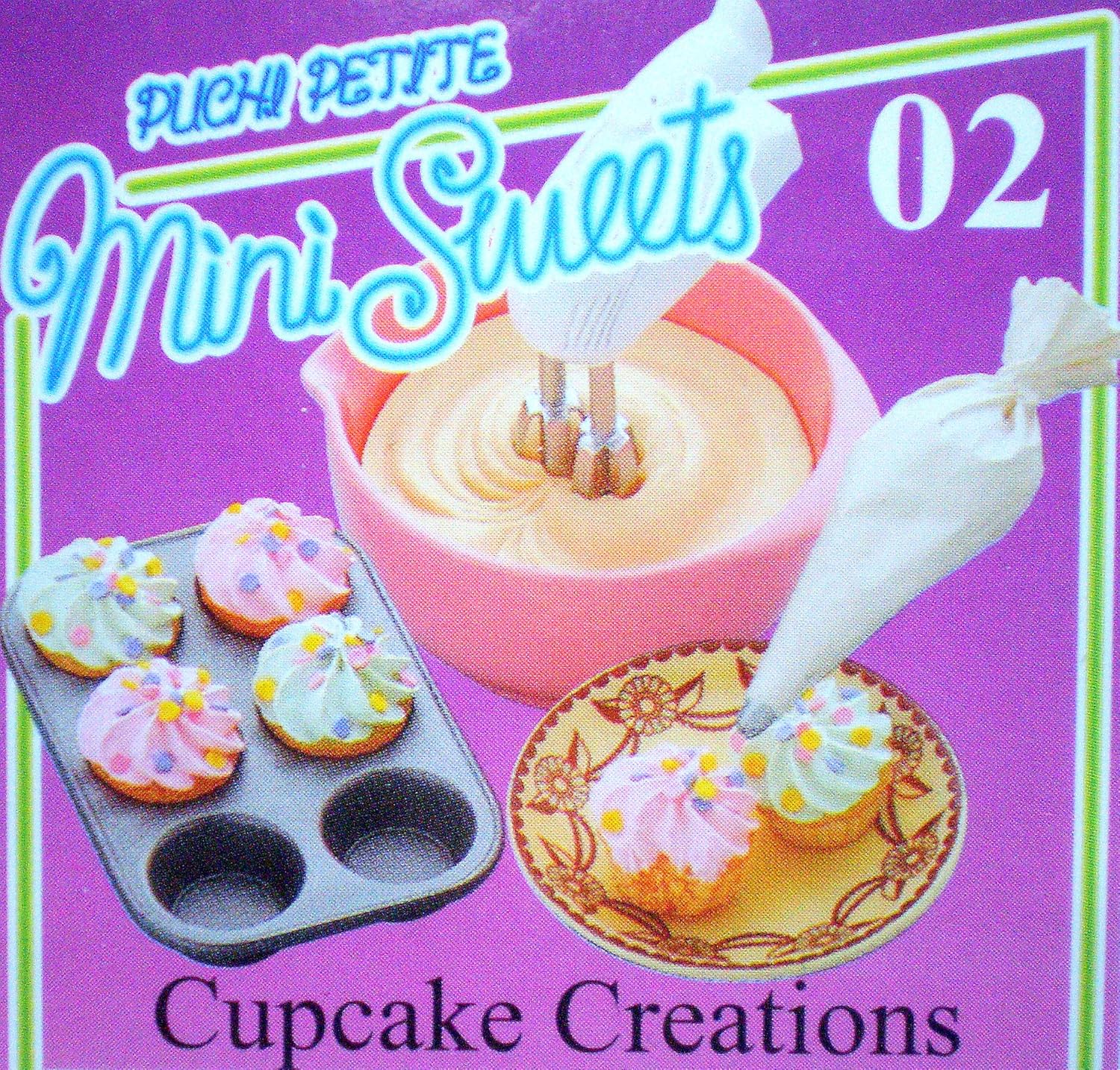 Amazon Com Re Ment Cupcake Creations Collectible Food Set Oop Retired Mini Dessert Sweets Miniature Doll Dollhouse 07 Toy Toys Games