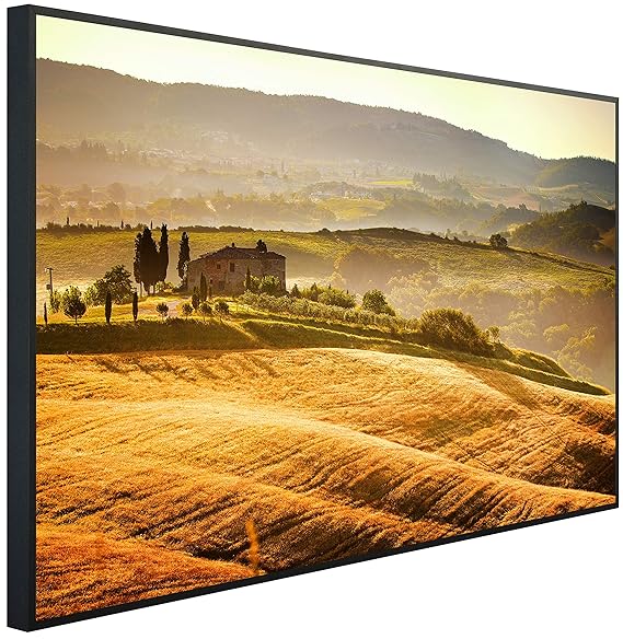 InfrarotPro | Infrarotheizung 600 Watt | Bildheizung 100x60x3 cm | Made in Germany | Geprüfte Technik | Ultra-HD Auflösung | 