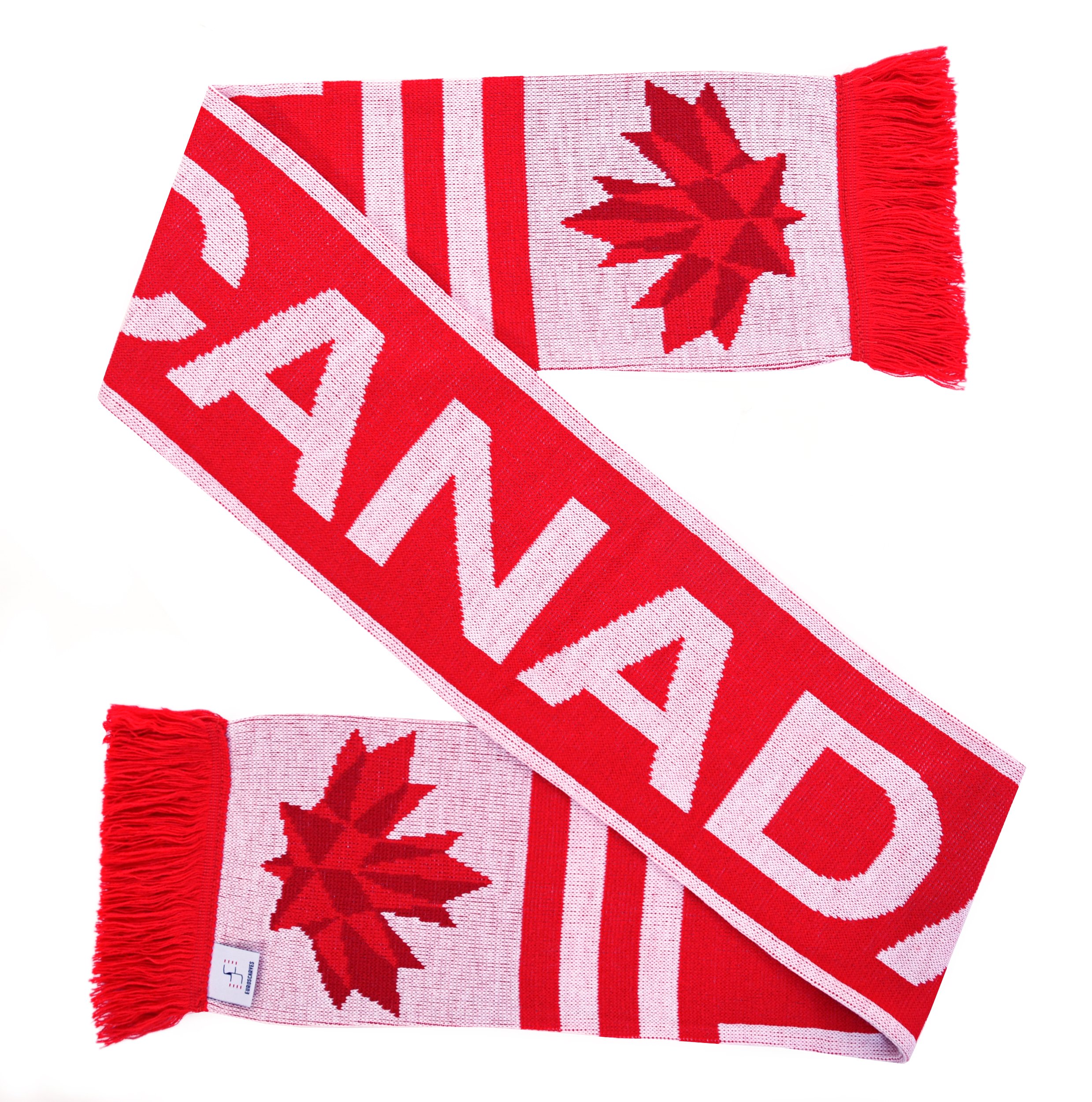 Canada Football Knit Scarf