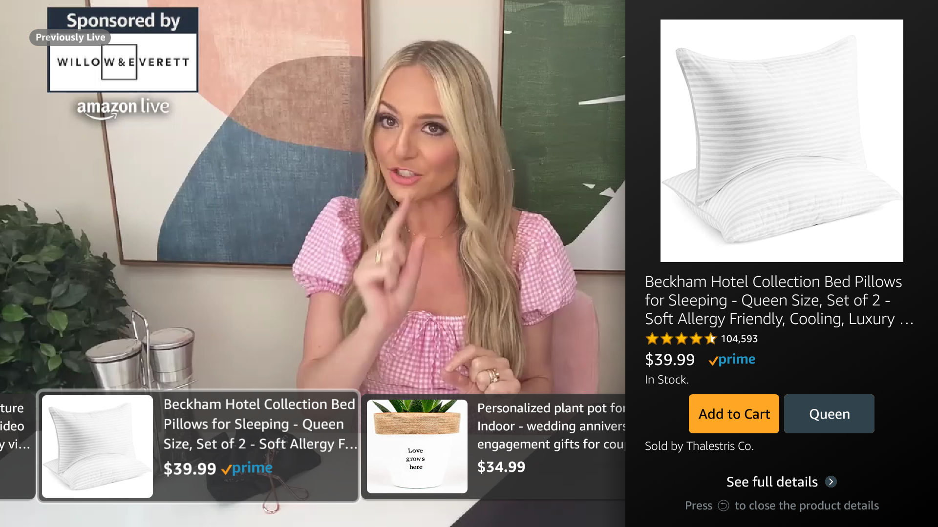Amazon Live Shopping Pricepulse