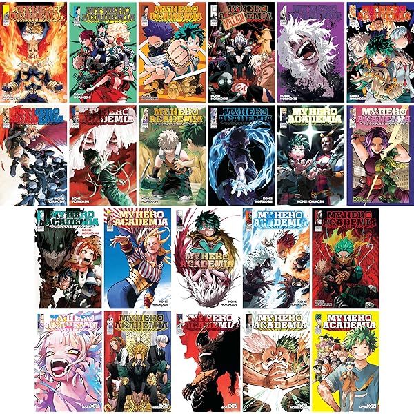 Amazon.com: My Hero Academia Box Set 1: Includes volumes 1-20 with