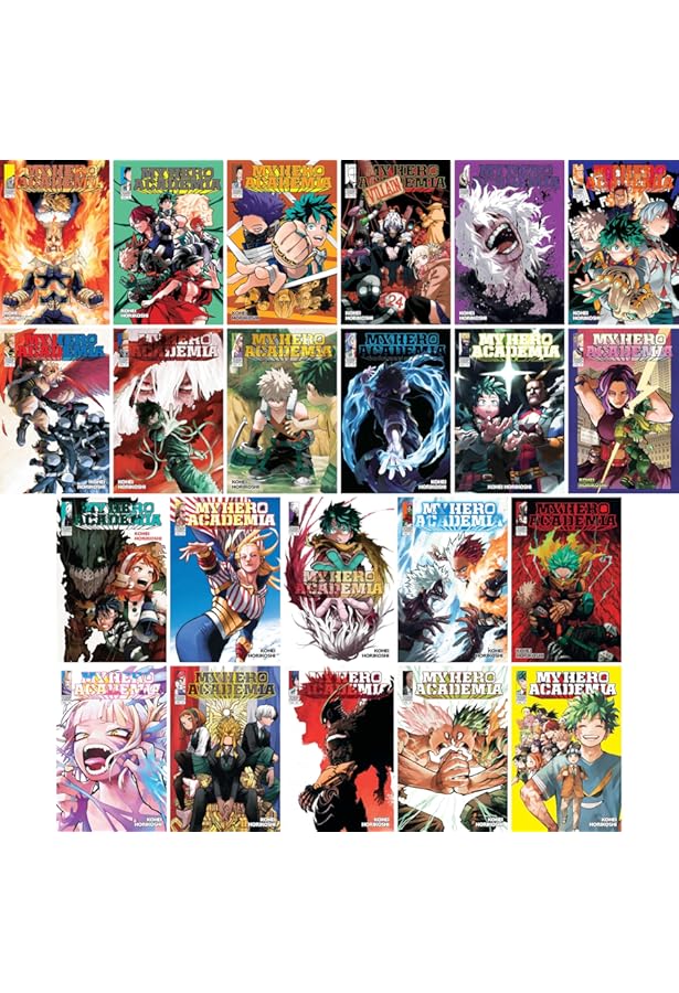 Amazon.com: My Hero Academia Box Set 1: Includes volumes 1-20 with