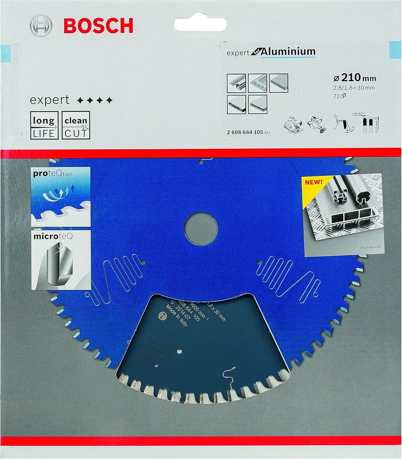 Bosch 1x EXPERT Aluminium Corded Circular Saw Blade for Handheld Circular Saw and Dry Cutter (for Aluminium diameter mm - Image 3
