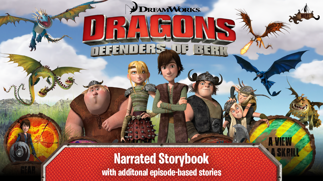 DreamWorks' Dragons Defenders of Berk Storybook Deluxe Amazon.es