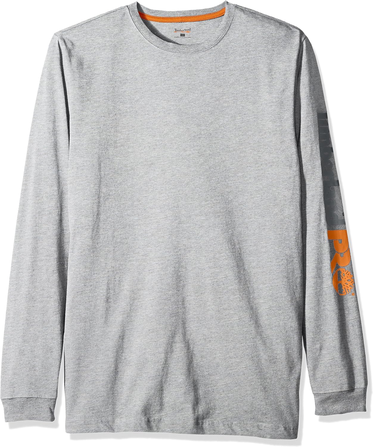 Timberland PRO Men's Base Plate Blended Long-Sleeve T-Shirt with Logo: Clothing