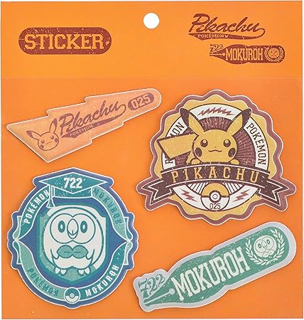 Amazon ポケモンセンターオリジナル ぷっくりシール カレッジロゴ2 シール ステッカー おもちゃ