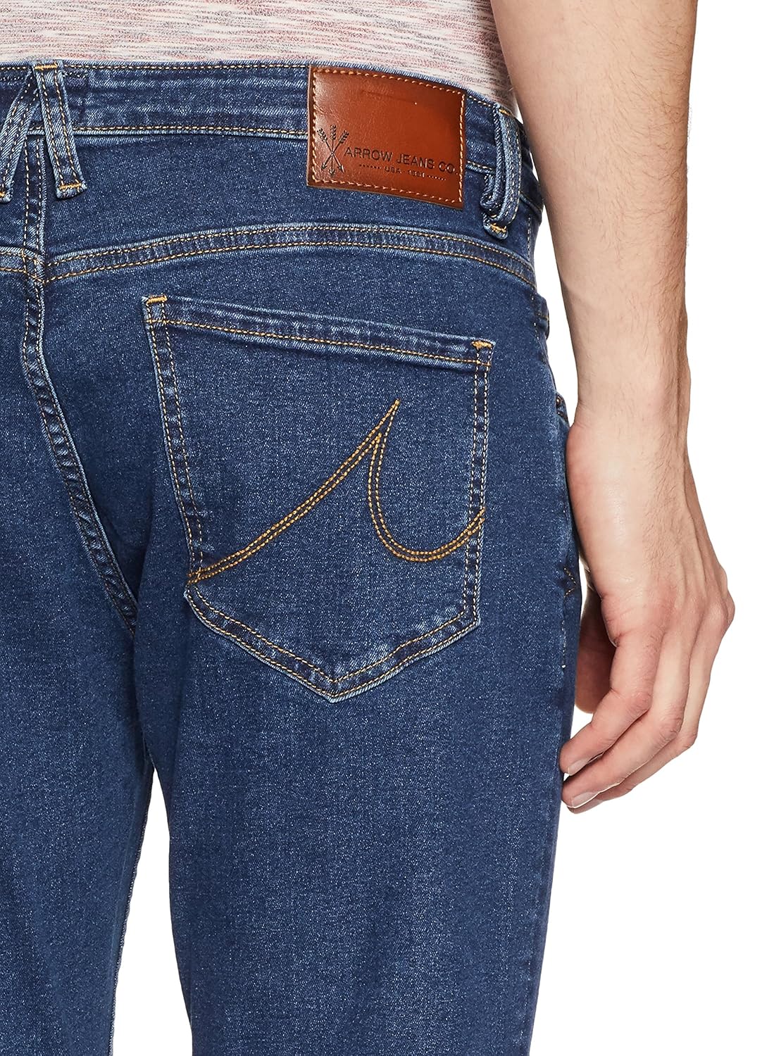 arrow jeans men's straight fit jeans
