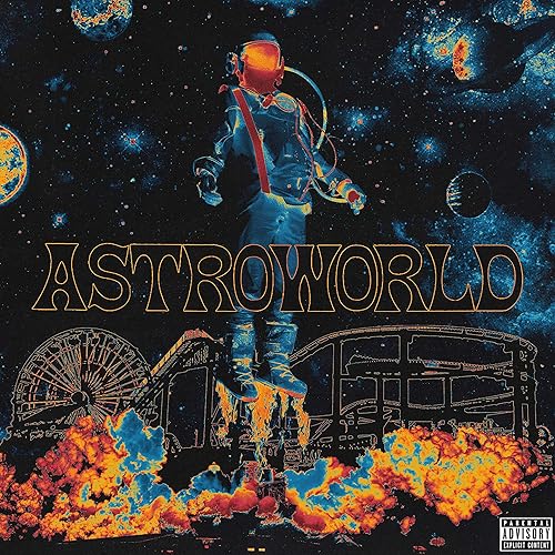Amazon Com Travis Scott Astroworld Poster Print Wall Art Handmade