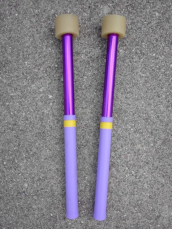 KaKesa Steel Drum Pan Mallets Spicestix Aluminum Guitar