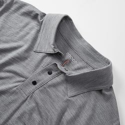 Huckberry Proof 72-Hour Merino Polo Shirt, Heather