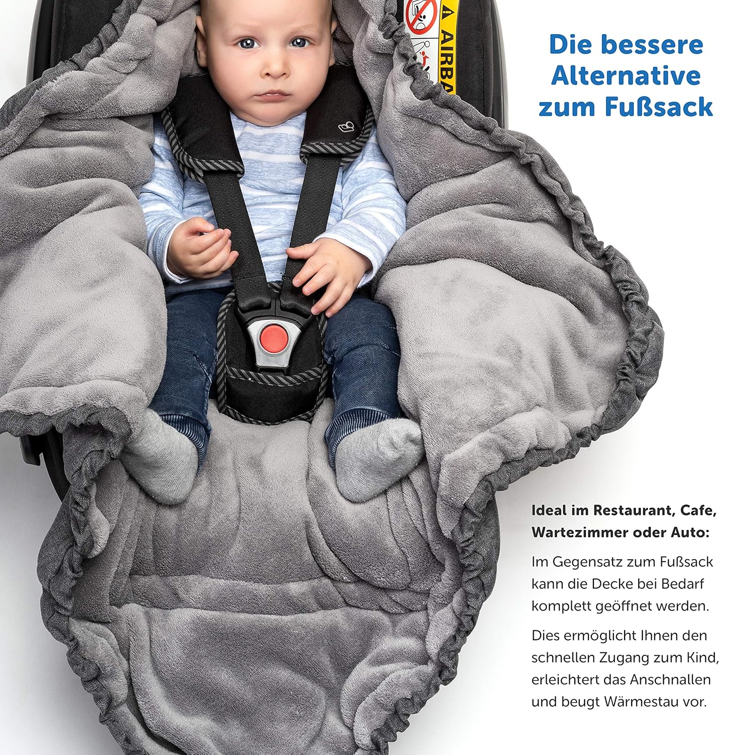 double sided baby wrap for car seat