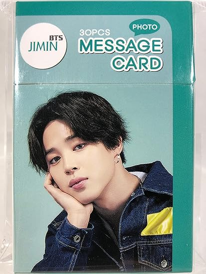 Amazon Jimin ジミン Bts 防弾少年団 グッズ フォト メッセージカード 30枚セット Photo Message Card 30pcs Tradeplace K Pop 韓国製 アイドル 芸能人グッズ 通販