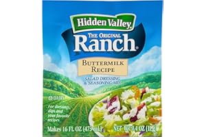 Hidden Valley Buttermilk Ranch Salad Dressing & Seasoning Mix, Gluten Free, 1 Packet (Package May Vary)