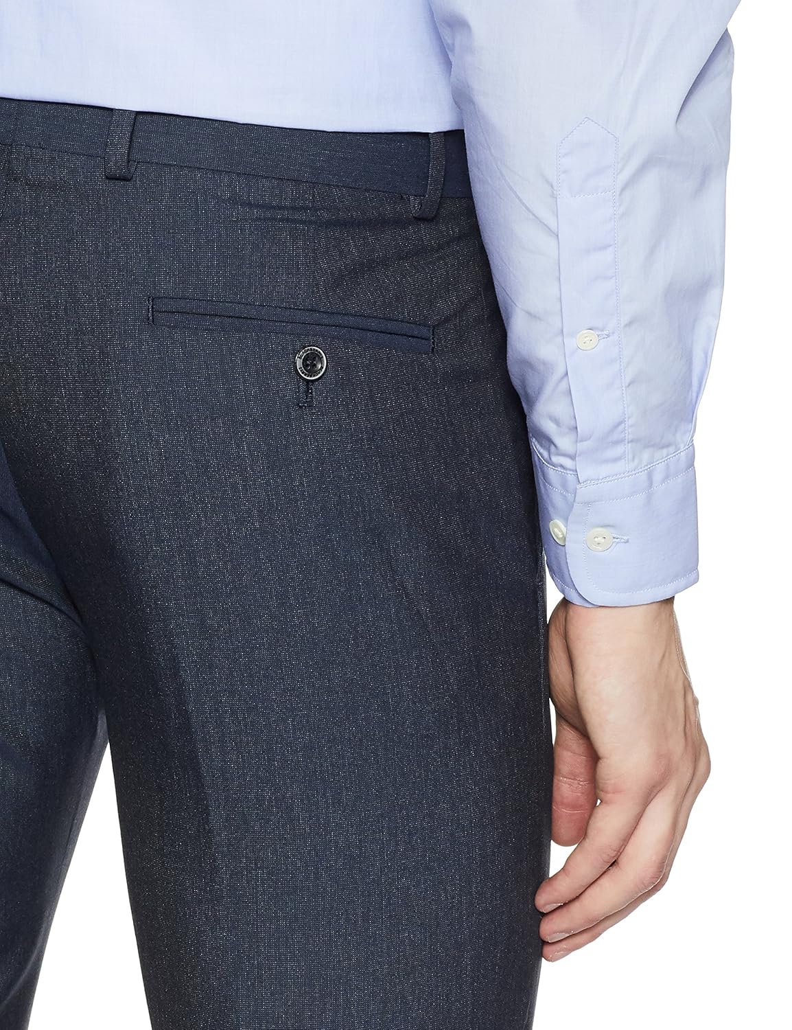 blackberrys men's skinny fit formal trousers