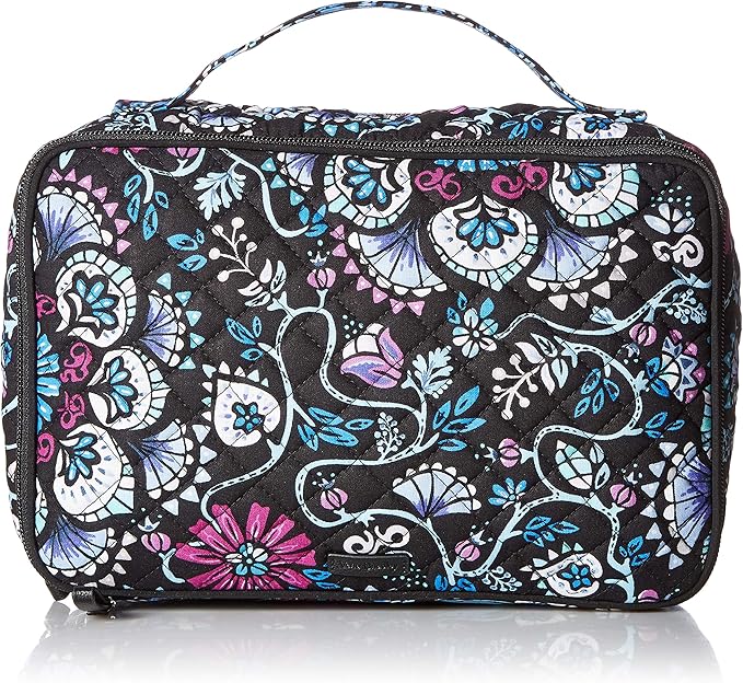 Vera Bradley Women's Iconic Signature Cotton Large Blush & Brush