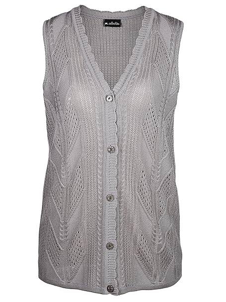 m. collection Damen Strickweste