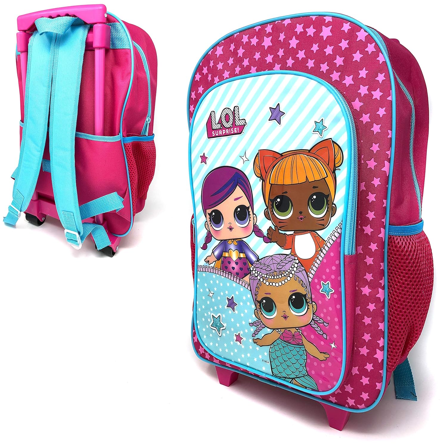 New Children's Character Deluxe Wheeled Trolley SuitcaseBack Pack
