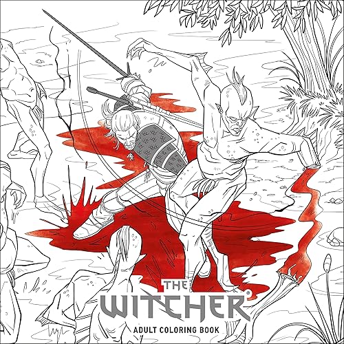 Download The Witcher Adult Coloring Book PDF