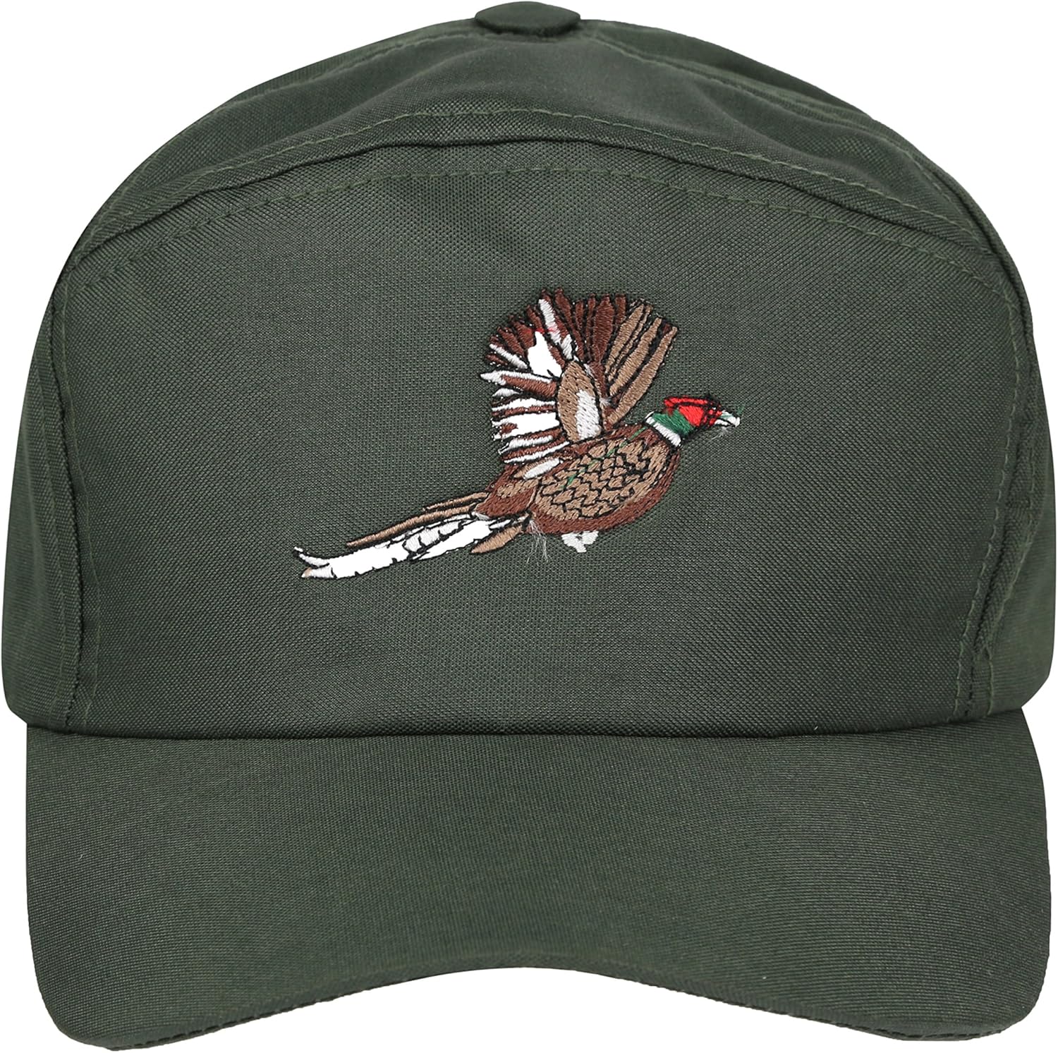 Riverside Outdoor Pheasant Emblem Design Waterproof Shooting Cap