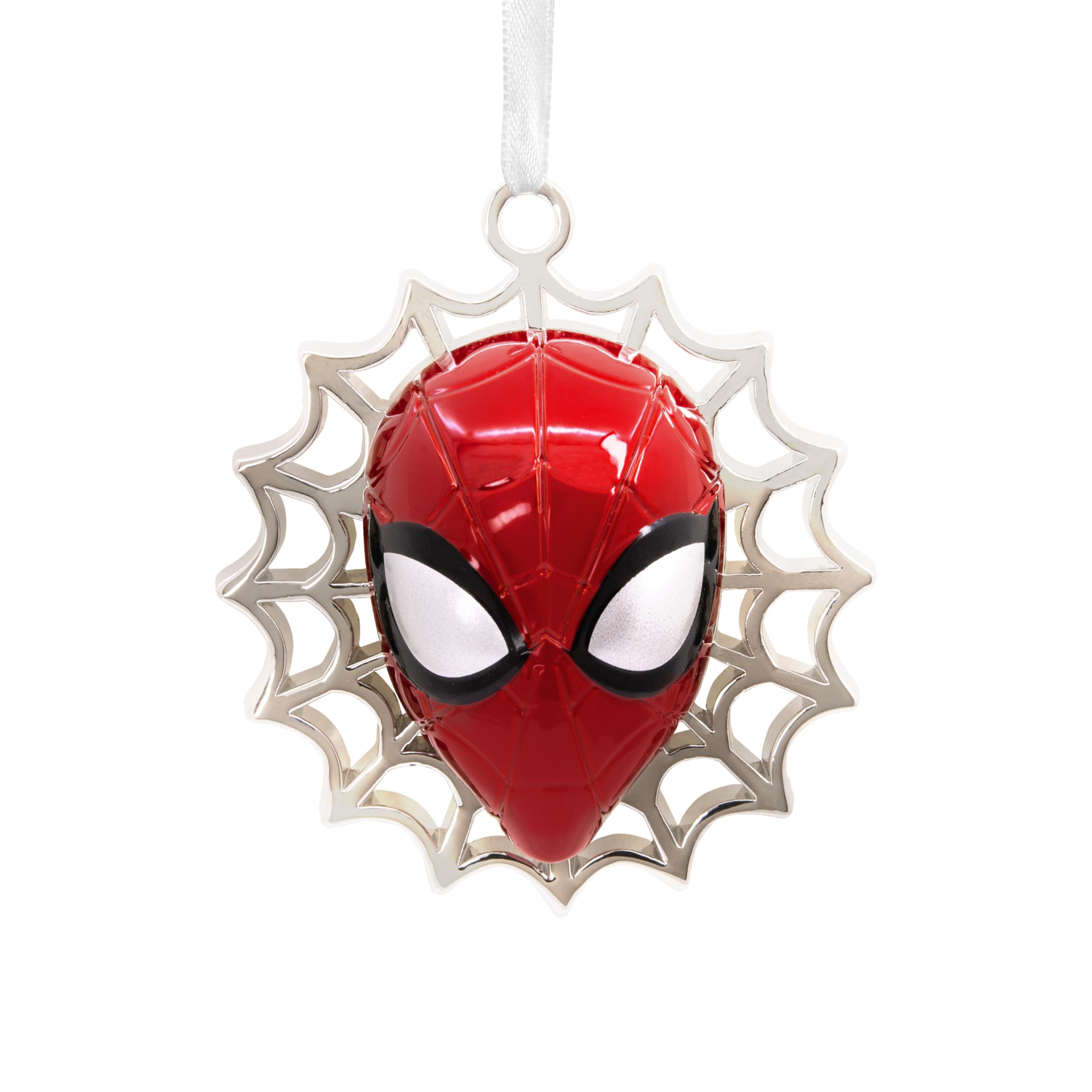 Hallmark Spiderman Premium Metal Ornament, MARVEL Tree Decoration, Disney Hanging Ornament, Christmas Hanging Ornament, Gifts for Christmas