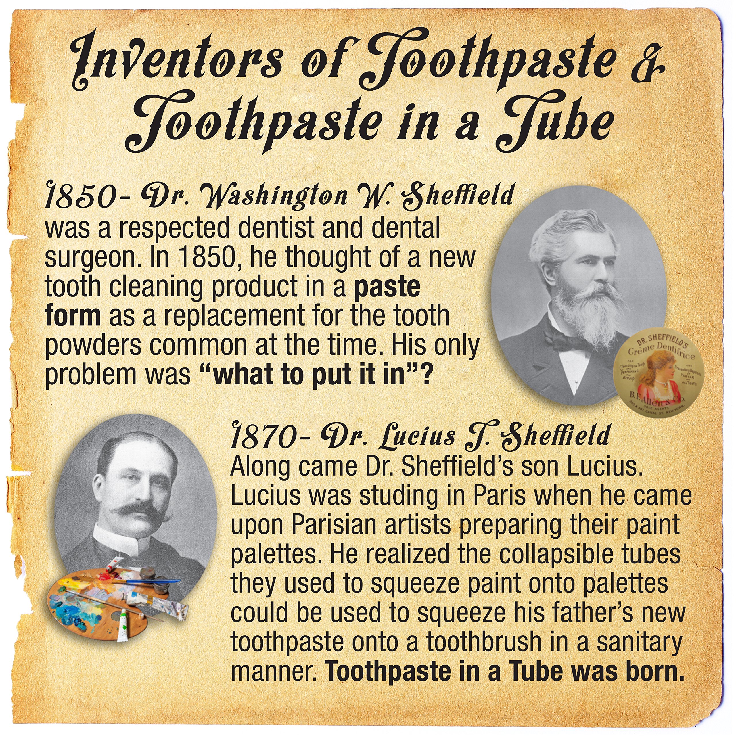 Dr. Sheffield's Aluminum Tube Key I Designed to effortlessly roll up Your Toothpaste Tubes, ensuring You Never Waste a Single Drop.