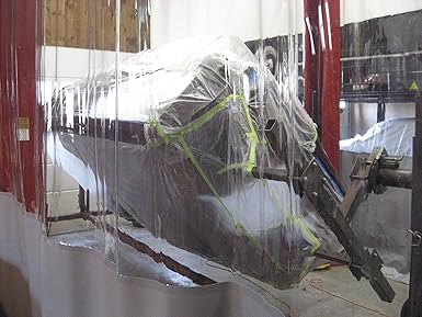 Amazon Com Bodyshop Paint Booth Vinyl Curtain 3 Colors Top