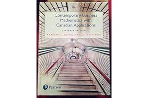 Contemporary Business Mathematics with Canadian Applications
