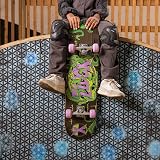 Xootz Complete Kids Double Kick Trick Skateboard 31 x 8 Maple Deck view 4