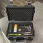 Lykus HC-3010 Waterproof Suitcase with Customizable Foam, Inner Size 30x20x12cm, Suitable for gun, small drone, camcorder, action camera and more