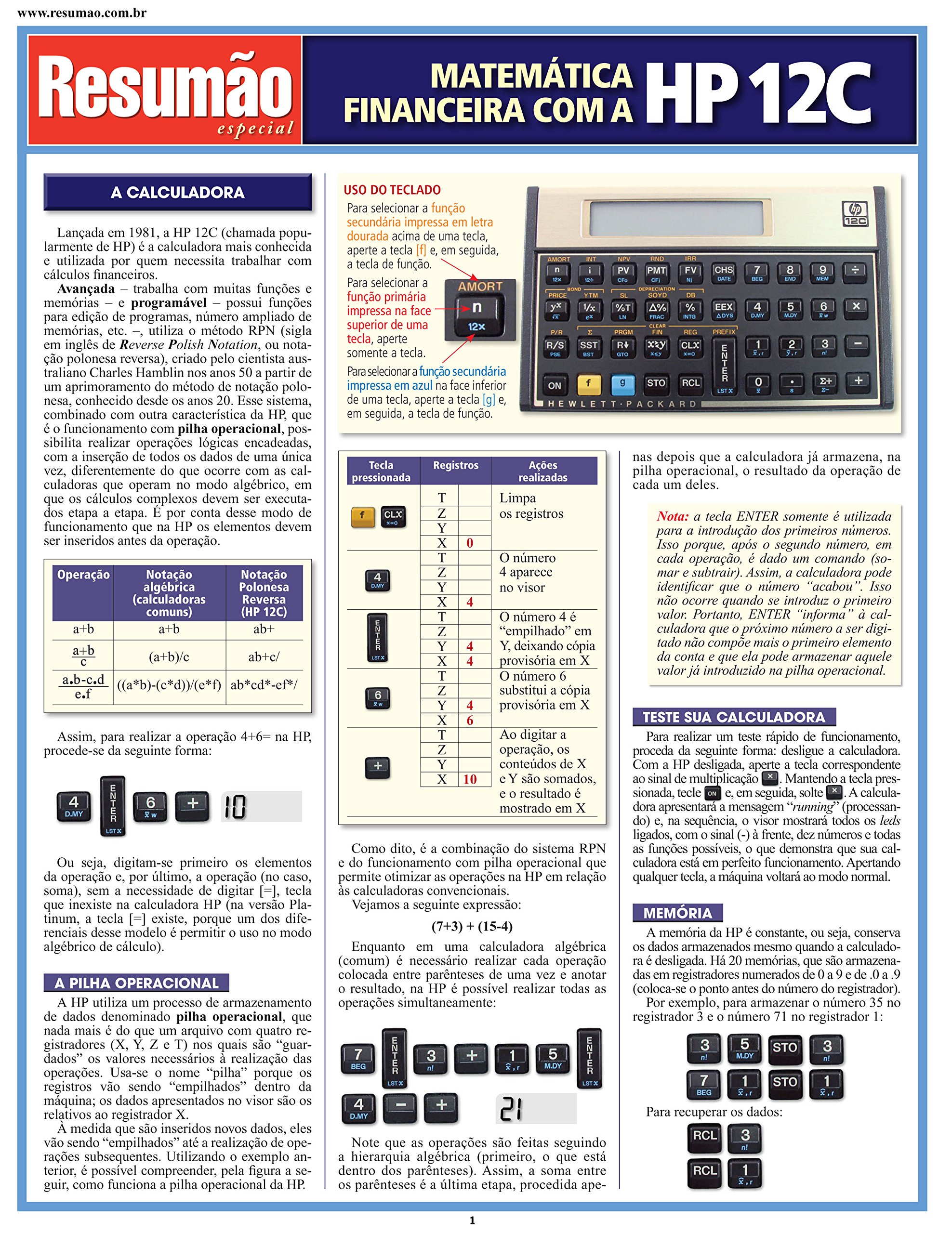 Matemática Financeira com a HP 12c PDF Andrew Carvalho Pinto
