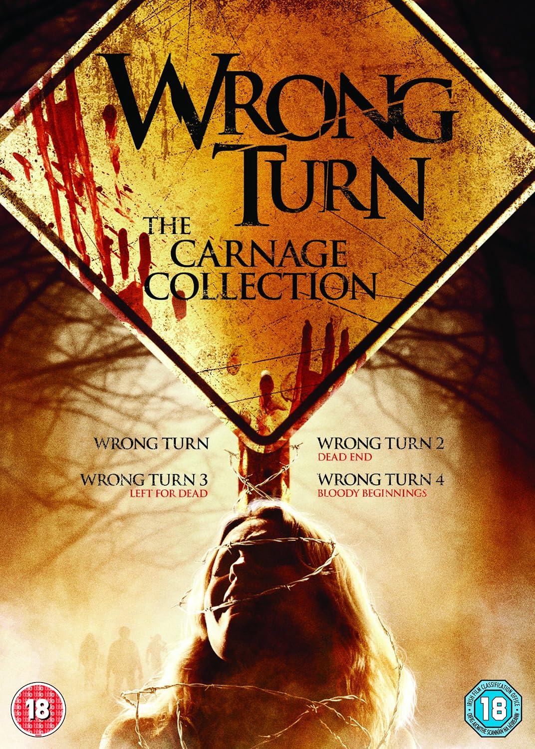 Amazon Com Wrong Turn 1 4 The Carnage Collection Region 2 Dvd