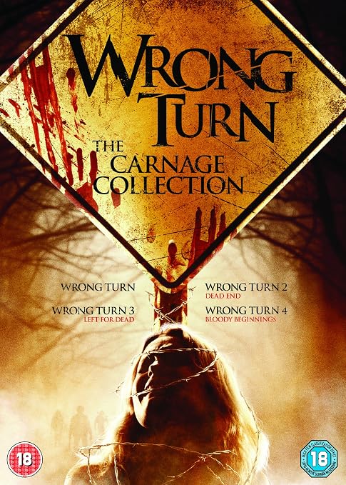 Amazon Com Wrong Turn 1 4 The Carnage Collection Region 2 Dvd