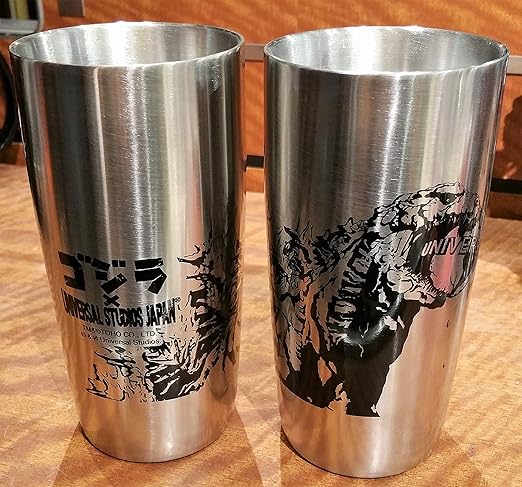 Amazon Co Jp ユニバーサル クールジャパン 期間限定 ゴジラ ステンレス タンブラー Usj 公式 限定 グッズ ホビー 通販