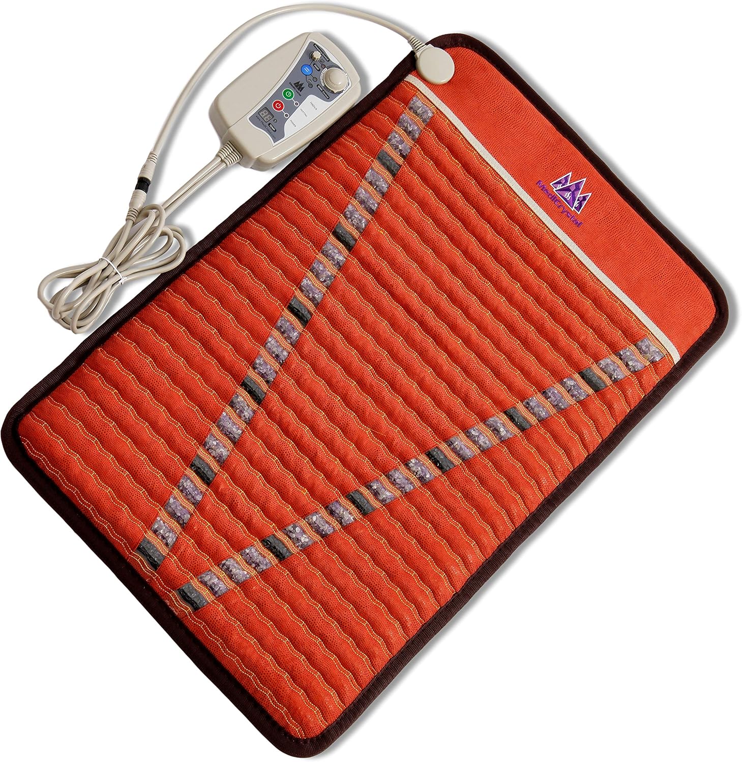 MediCrystal Bio Magnetic V-Mat for Back Pain Relief, Mini 20"W x 32"L (50x80 cm)