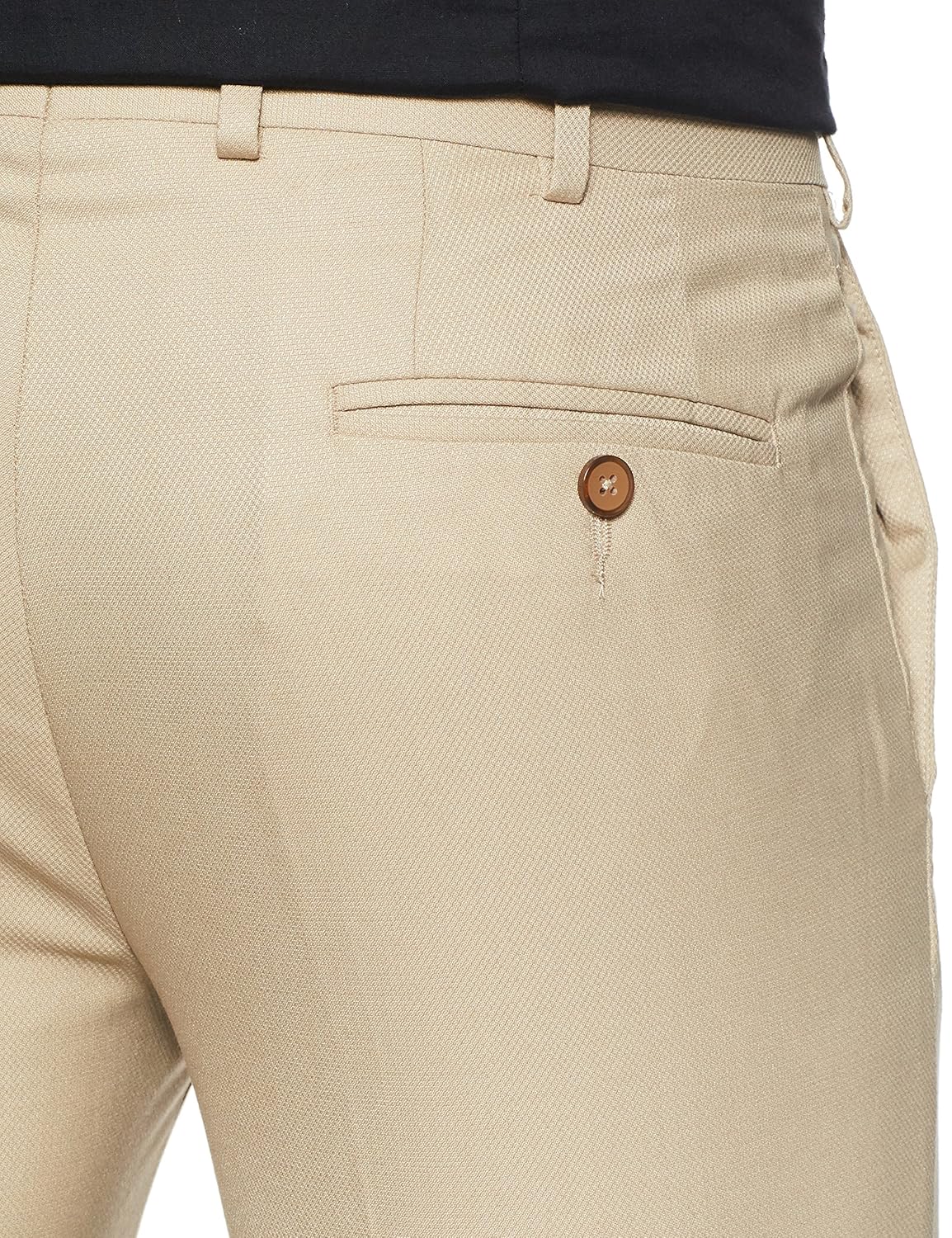 park avenue men's slim fit formal trousers