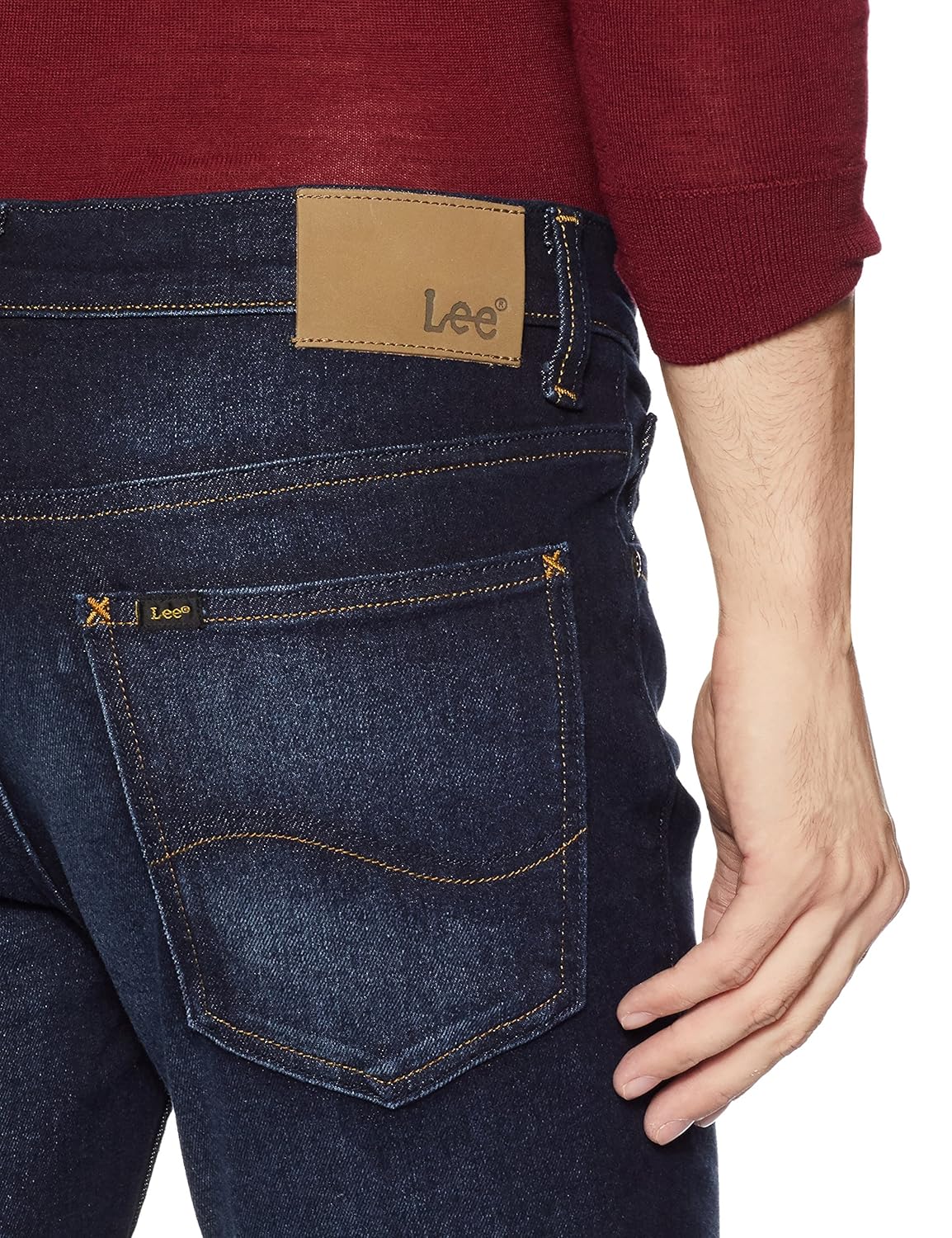 lee men's skinny fit jeans