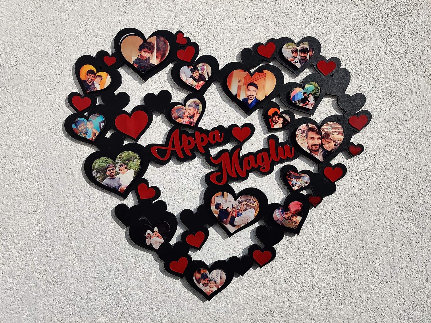 Gift Articles Personalized Heart Photo Frame Amazon.in Home & Kitchen