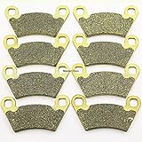 Master Chen Front Rear Brake Pads for Polaris Ranger 2x4 4x4 6x6 / 400 500 700 / XP TM FA354FR