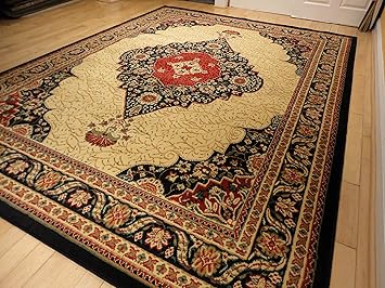 Amazon Com New Traditional Rugs Multiple Sizes Rug 2x3 Black Rug