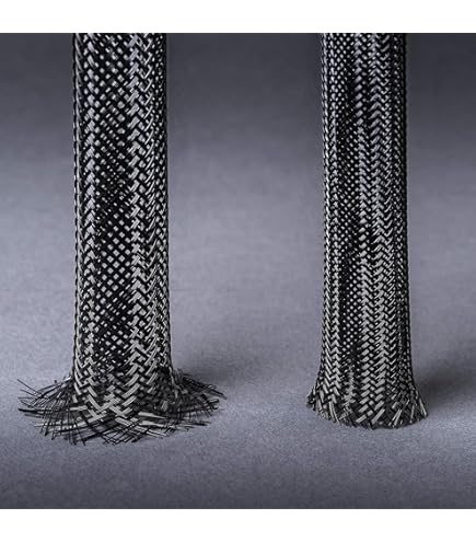 Protettore Cavi 3/8 Nero 25ft Techflex Manicotto Espandibile 3/8 25 Piedi Nero - Protezione Per Cavi, Flessibile E Resistente, Rotolo Nuovo Manicotto Techflex Espandibile