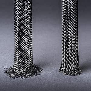 Techflex 3/8 Inch Clean Cut Cable Sleeve - Black - 25 Feet - - Amazon.com
