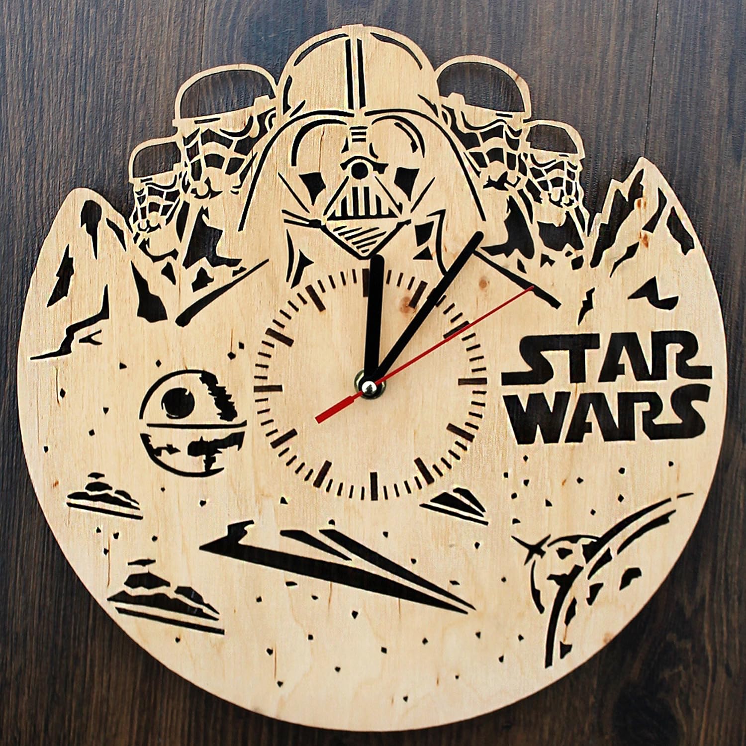 star wars wood wall art