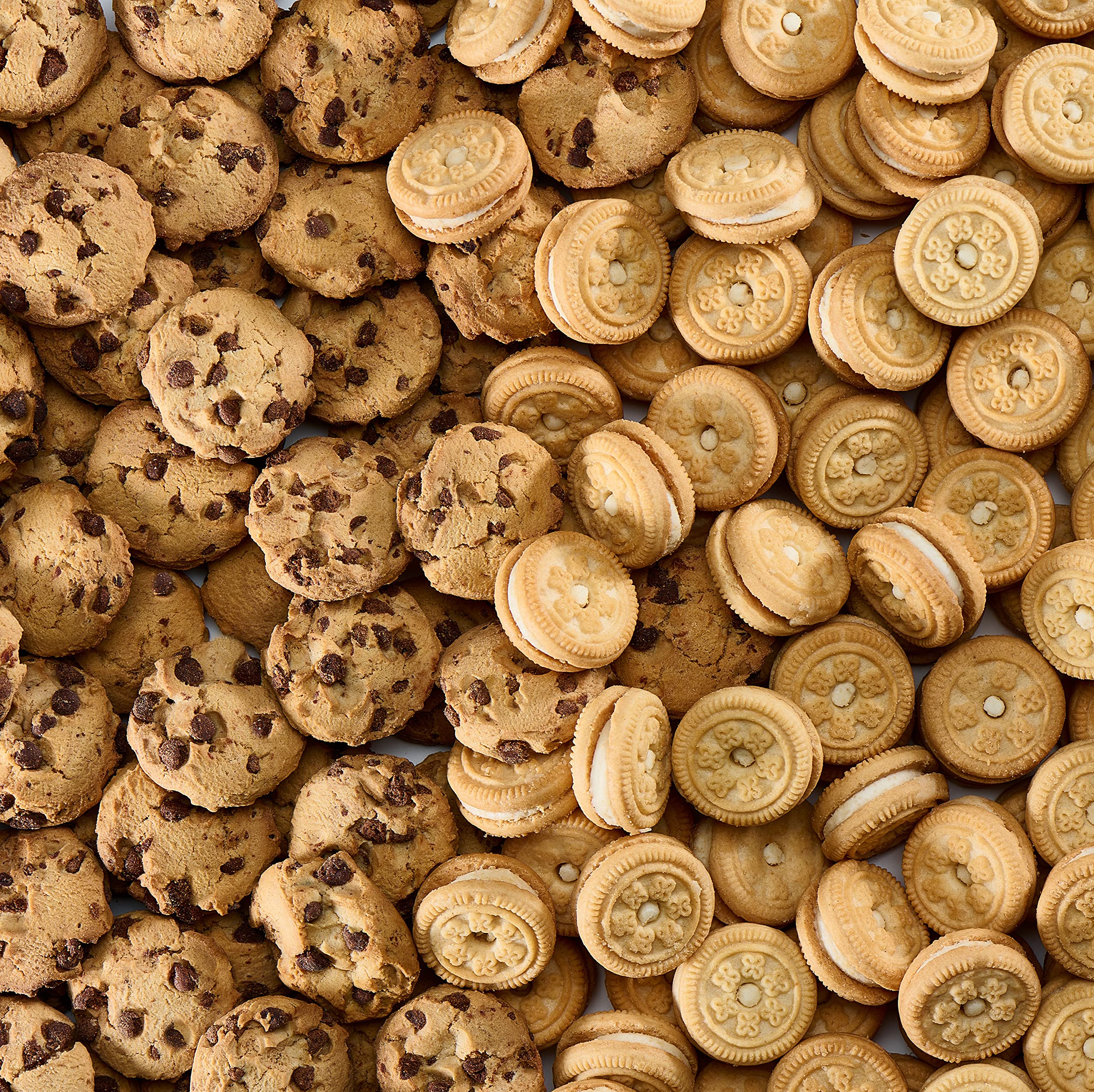 Grandma's Sandwich Cookies, Vanilla Creme Minis, 2.12 Ounce (Pack of 60