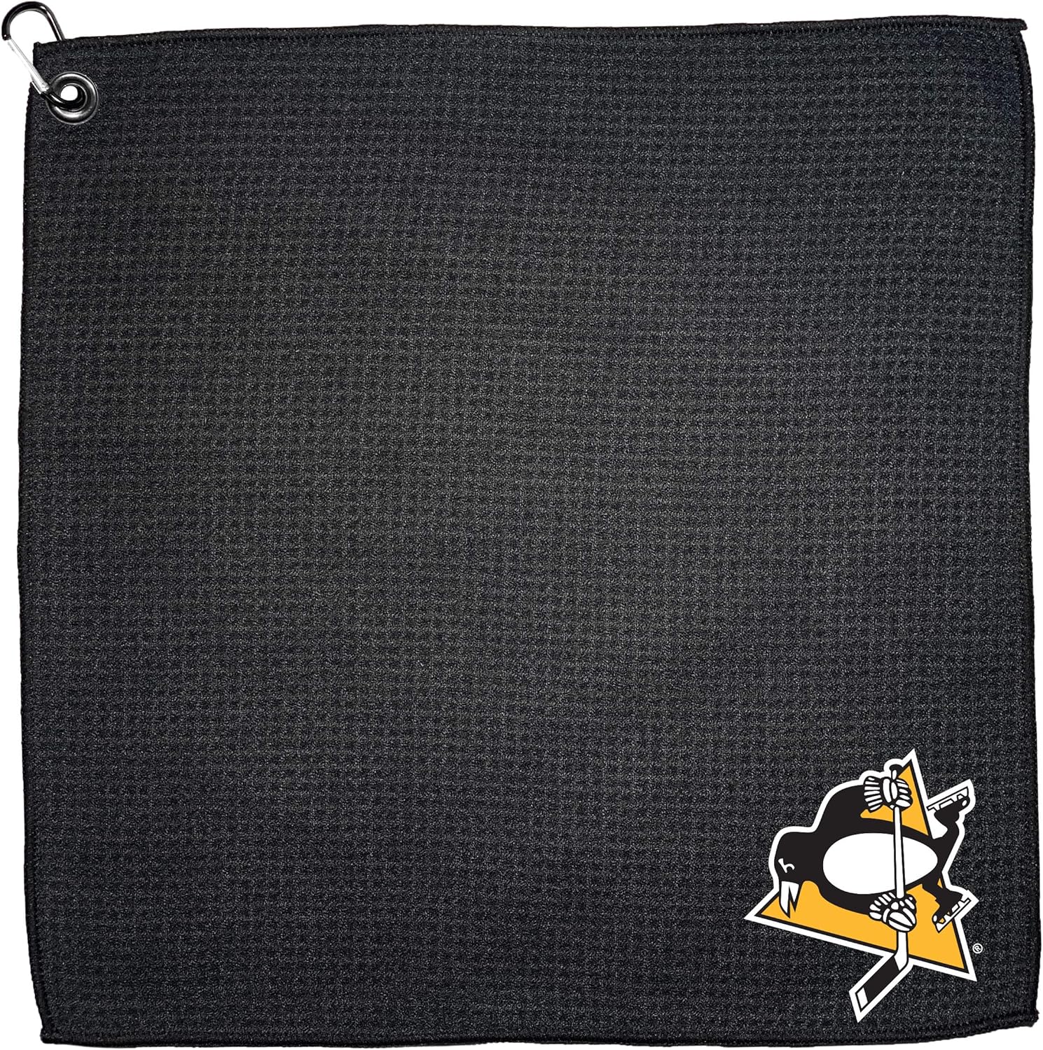 Team Golf NHL Pittsburgh Penguins 15x15 Golf Towel with Carabiner Clip, Premium Microfiber with Deep Waffle Pockets, Superior Water Absorption and Quick Dry Golf Cleaning Towel : Sports & Outdoors